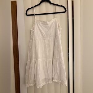 American Eagle Outfitters White Mini Sundress